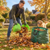 Leaf grab garden cleaning scoops, green – hand-held leaf grabber garden scoop uk