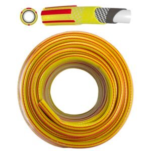 Premium Garden Hose Set Yellow Home & Garden Free Shipping