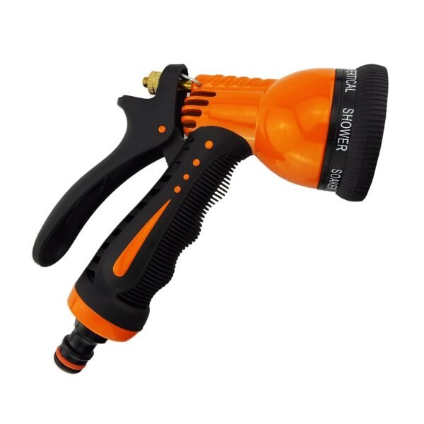 7-Function Garden Hose Sprayer (Black/Orange Zebra) Home & Garden Free Shipping 5