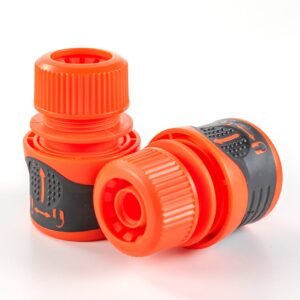 Premium Garden Hose Green with Orange Lock Connectors Home & Garden Free Shipping