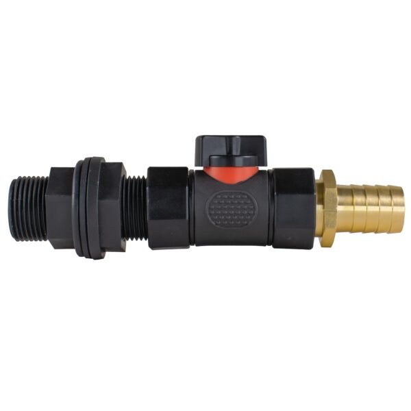 Water Butt Connector 3/4″ BSP with In-Line BSPF Valve and Home & Garden Free Shipping 5