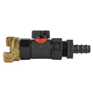 16mm Barbed Straight with In-Line BSPF Valve and Geka Type Home & Garden Free Shipping