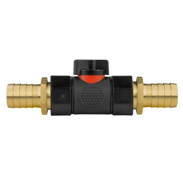 19mm Brass Barb with In-Line BSPF Valve and 25mm Brass Barb Home & Garden Free Shipping 5
