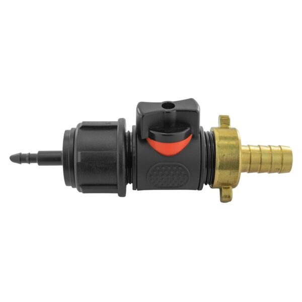 4mm Barb Micro Connector with In-Line BSPM Valve and 13mm Home & Garden Free Shipping 5