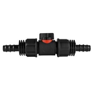 In-Line BSPM Valve with 2 x 16mm Barbed Straight Connectors Home & Garden Free Shipping