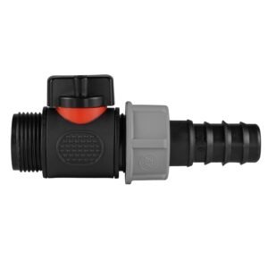 20mm Barbed Straight with In-Line BSPM Threaded Valve Home & Garden Free Shipping