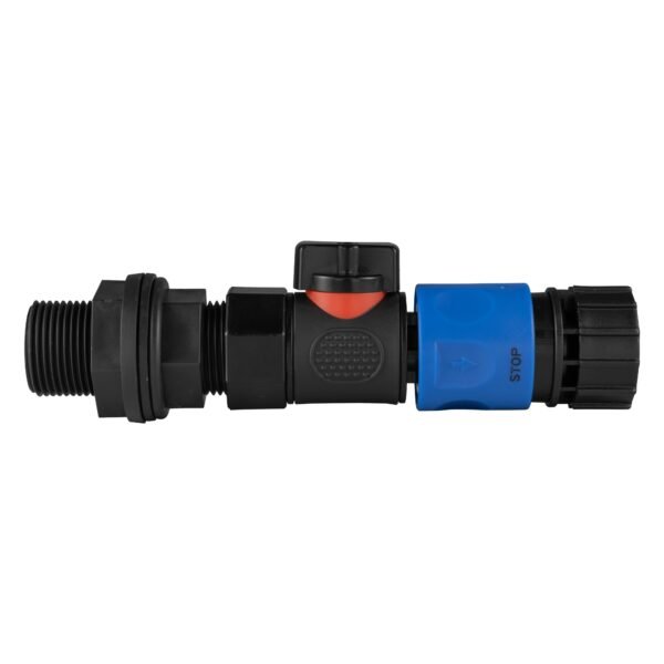 Water Butt Connector 3/4″ BSP with BSPF-Quick Connect Valve Home & Garden Free Shipping 5