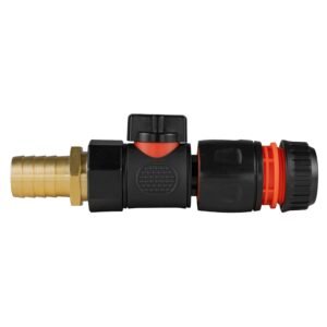19mm Brass Barb with BSPF-Quick Connect Valve & Hose Home & Garden Free Shipping