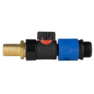 19mm Brass Barb with BSPF-Quick Connect Valve & Hose Home & Garden Free Shipping
