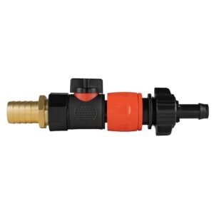 19mm Brass Barb with BSPF-Quick Connect Valve & Hose Home & Garden Free Shipping