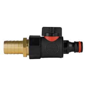 Brass Barb with BSPF Thread-Quick Connect Male Valve Home & Garden Free Shipping