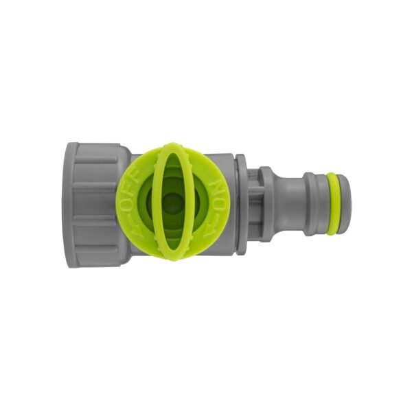 Tap Adapter with Valve ¾” BSPF – Snap-On Connector, Lime Home & Garden Free Shipping 5