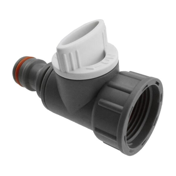 Tap Adapter with Valve 3/4″ BSPF – Snap-On Connector WL Home & Garden Free Shipping 5