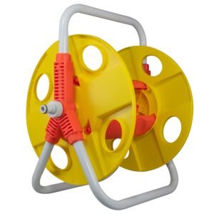 Hose Reel for 20m 1/2″ Garden Hose Yellow Home & Garden Free Shipping