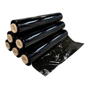 500mm Shrink Rolls Black 23mu Home & Garden Free Shipping