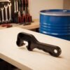 Drum bung spanner wrench heavy duty composite oil fuel barrel drum key tool