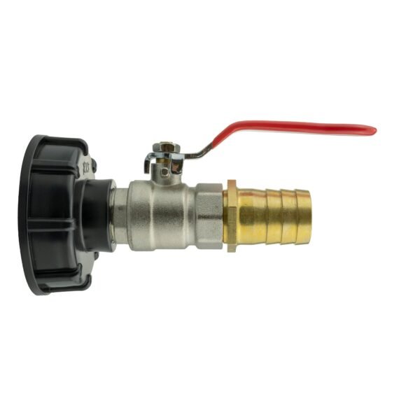 IBC 2” S60X6 Cap with Lever Valve and 25mm Brass Barb Home & Garden Free Shipping 5