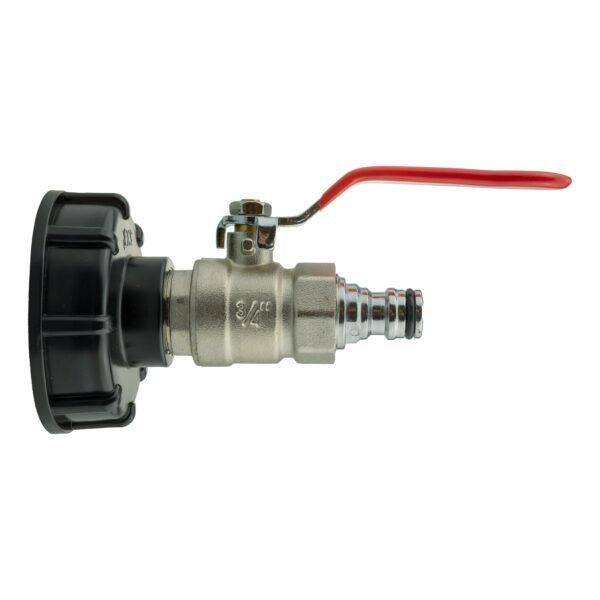 IBC 2” S60X6 Cap with Lever Valve and Male Quick Connector Home & Garden Free Shipping 5