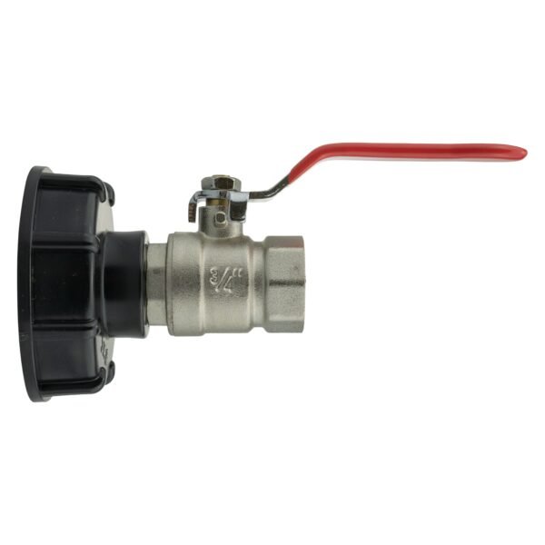 IBC 2” S60X6 Cap with ¾” BSPM-F Lever Valve Home & Garden Free Shipping 5