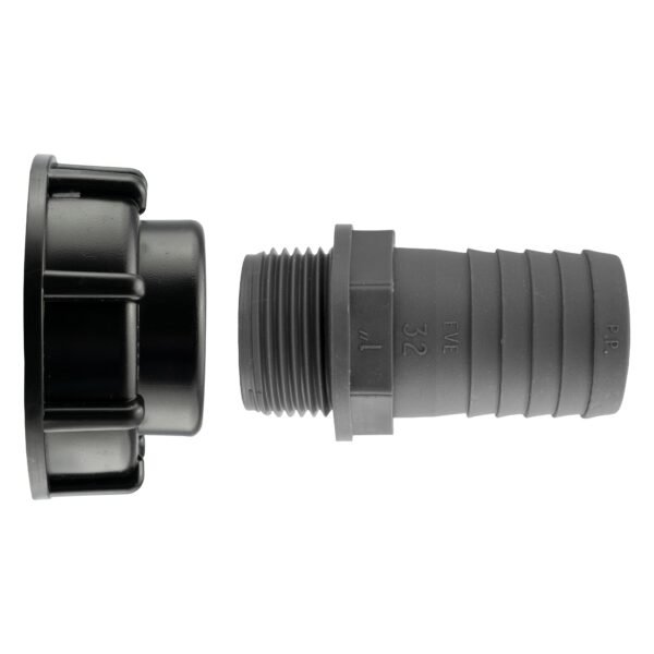 IBC 2” S60X6 Cap with 32mm Barb Straight Home & Garden Free Shipping 5