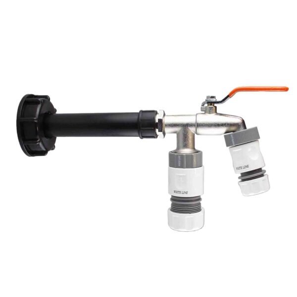 IBC 2” S60X6 Cap with Water Filter, Double Tap, 1 x Max Flo Home & Garden Free Shipping 5