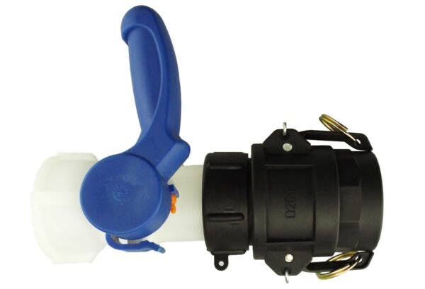 IBC 2” S60X6 Valve with IBC S60X6 – 2” Camlock Fitting and Home & Garden Free Shipping 5