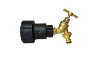 IBC 2” S60X6 – 1/2″ BSPF Extender Adaptor with ½” BSP Brass Home & Garden Free Shipping