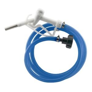 Ad-Blue Metal Fuel Gun White with ¾” Hose & Tank Adaptor Set Home & Garden Free Shipping