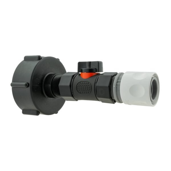 IBC 2” S60X6 Cap with In-Line BSPF Valve and ¾” BSPM Female Home & Garden Free Shipping 5