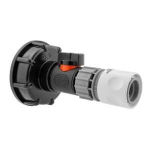 IBC 2” S60X6 Cap with In-Line BSPM Valve and ¾” BSPF Female Home & Garden Free Shipping