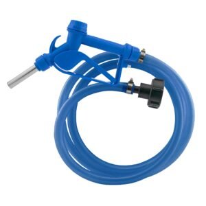 Ad-Blue Metal Fuel Gun Blue with ¾” Hose & Tank Adaptor Set Home & Garden Free Shipping
