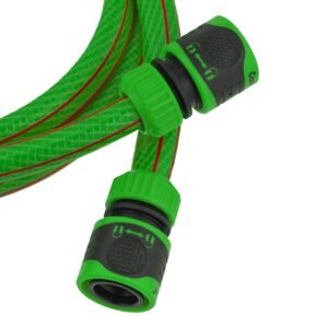 Premium Garden Hose Green with Green Lock Connectors Home & Garden Free Shipping