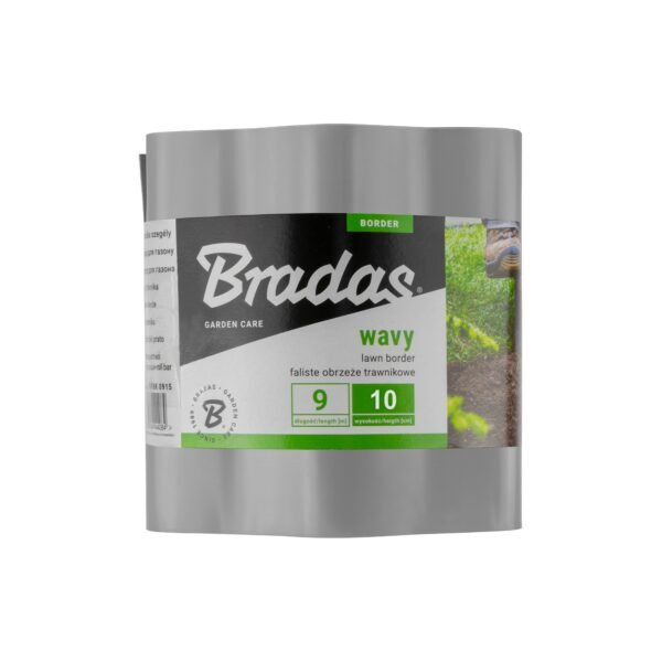 Wavy Plastic Garden Lawn Edging, H=10CM, L=9M, Light Gray Home & Garden Free Shipping 5