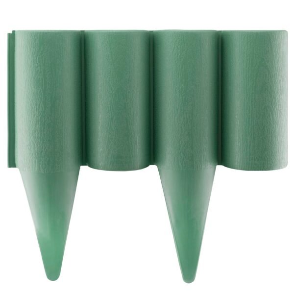 Lawn Edging, Plastic Palisade Wood Effect, 2.5m Box, Green Home & Garden Free Shipping 5