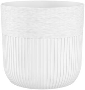 Luca Pot without Hole 190mm White Home & Garden Free Shipping