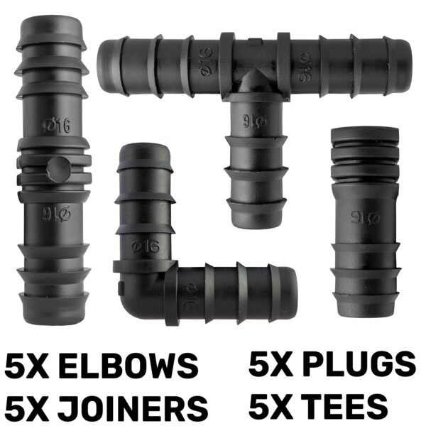 Mix 1/2″ Barb Connectors POROUS20 Home & Garden Free Shipping 5