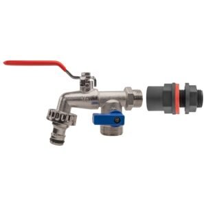 Water Butts Kit 1/2″ With Double Tap Home & Garden Free Shipping