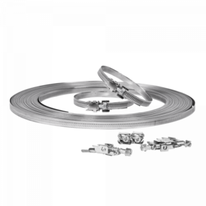 A2 Hose Clip Tape PVC Box + 50 Clips Home & Garden Free Shipping