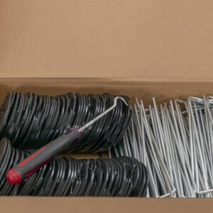 Weed Control Membrane Pegs Buffer Washer, 6″/150mm, Red Home & Garden Free Shipping