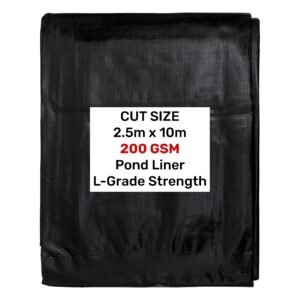 Pond Liner L-Grade 2.5m x 10m Home & Garden Free Shipping