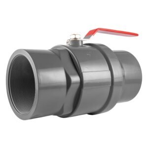 PP 4″ BSPF Stopcock with Stainless Steel Ball Valve and Home & Garden Free Shipping
