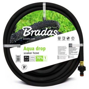 Aqua-Drop Soaker Hose with Connector 30m Home & Garden Free Shipping