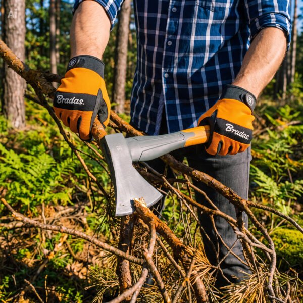 Universal fiberglass axe 600g – camping & garden hatchet uk