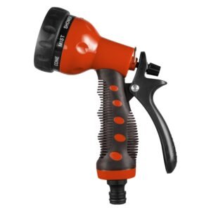 Hose Gun Water Sprayer 8-Pattern Adjustable, Cost Wise Home & Garden Free Shipping