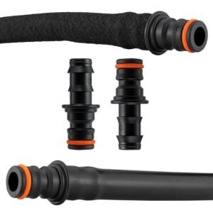 Porous Pipe Connector 1/2″ Barb to Snap On Male Home & Garden Free Shipping