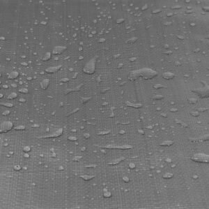 Grey L-Grade Tarpaulin with 10m of 6mm Bungee Rope and 10 x Home & Garden Free Shipping