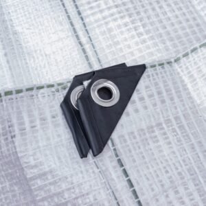 Clear XL-Grade Tarpaulin with 10m of 6mm Bungee Rope and 10 Home & Garden Free Shipping