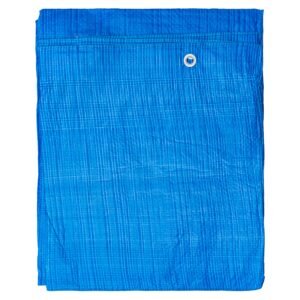 Blue S-Grade Tarpaulin with 10 x Bungee Balls (Black) Home & Garden Free Shipping