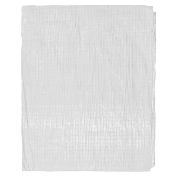 White M-Grade Tarpaulin with 10 x Bungee Balls (Black) Home & Garden Free Shipping 5