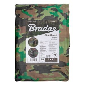 Camouflage M-Grade Tarpaulin 8m x 12m BRADAS Home & Garden Free Shipping
